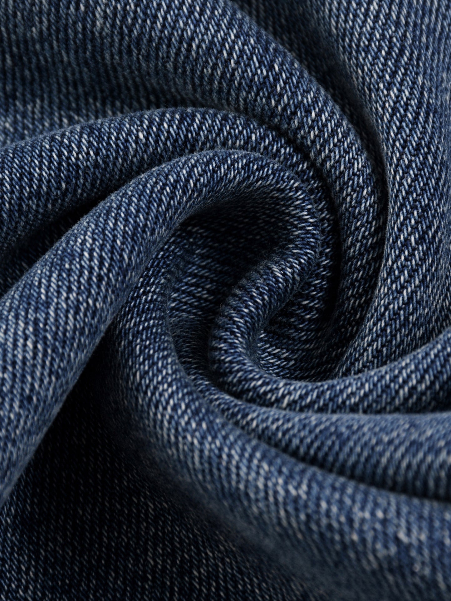 "Copyright" Faded Curved Jeans