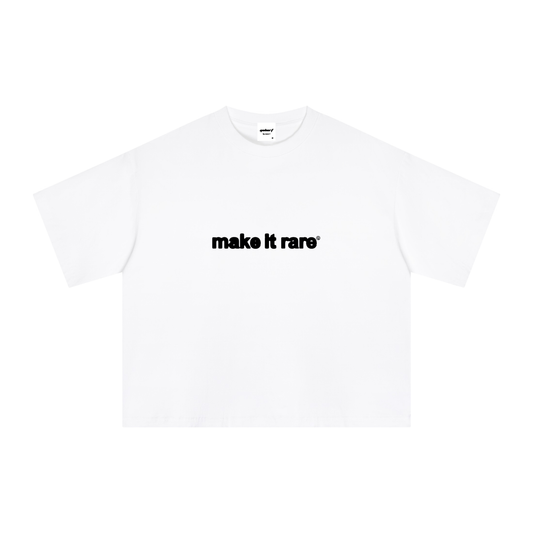 Make it rare Boxy T-Shirt - White