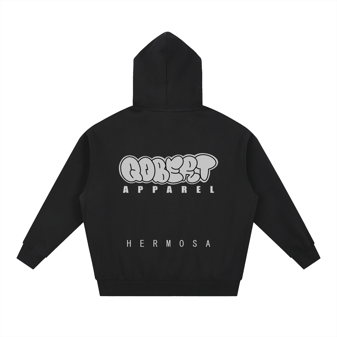 "Qobert Apparel" Zip-Up Hoodie