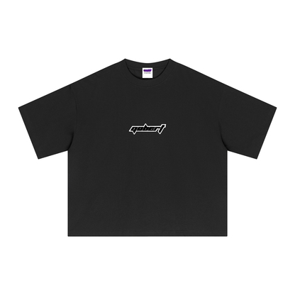 Slant Logo Boxy T-Shirt