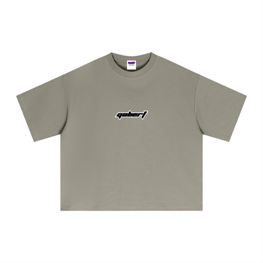 Slant Logo Boxy T-Shirt