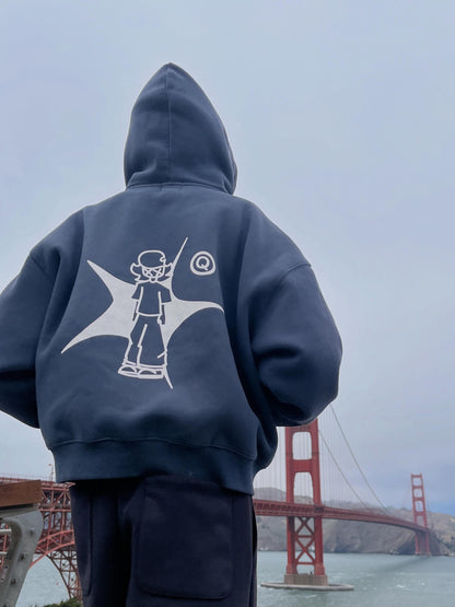 "Copyright" Zip-Up Hoodie