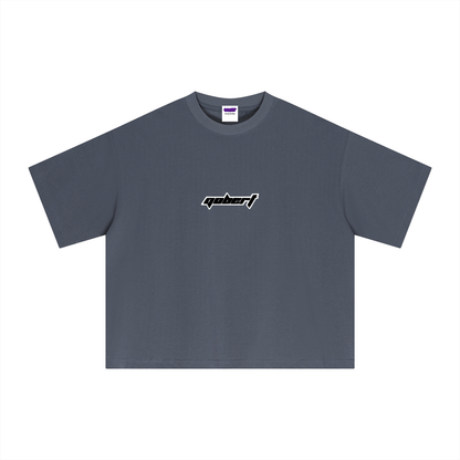Slant Logo Boxy T-Shirt