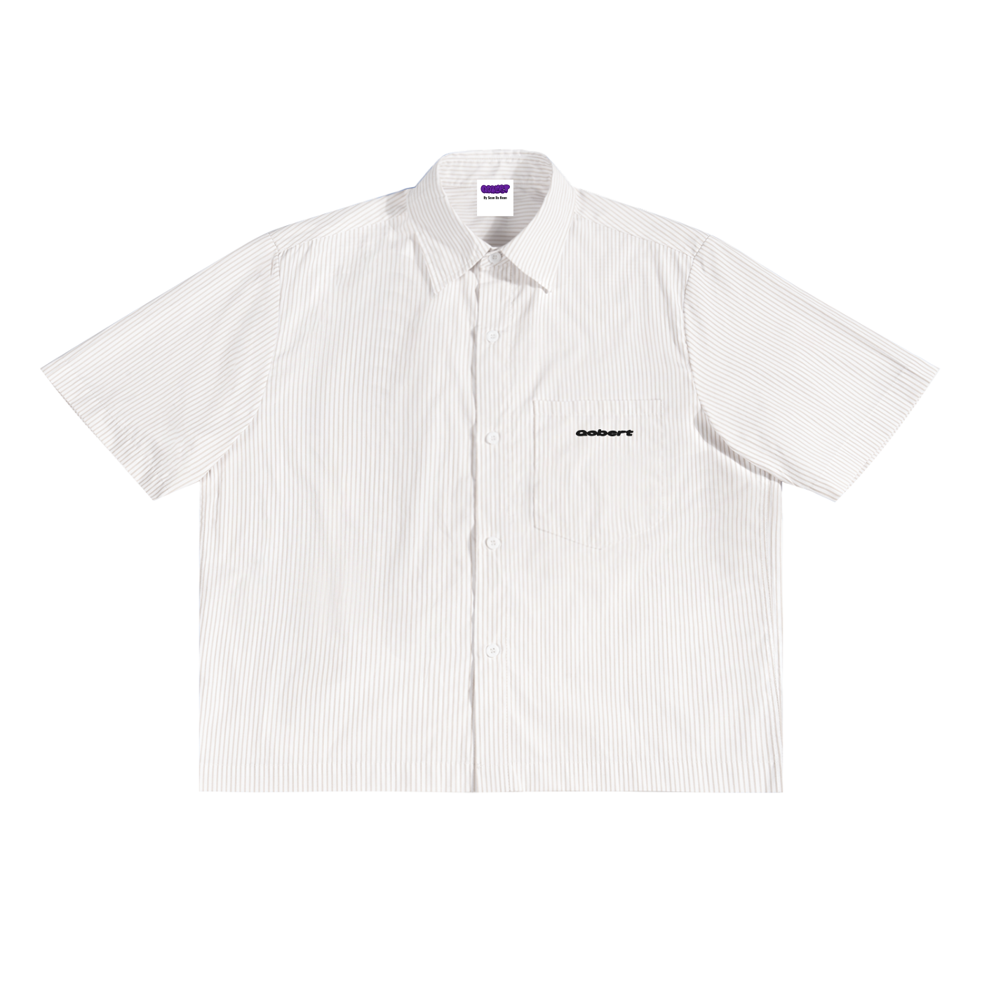 Qobert Striped Button Up Shirt